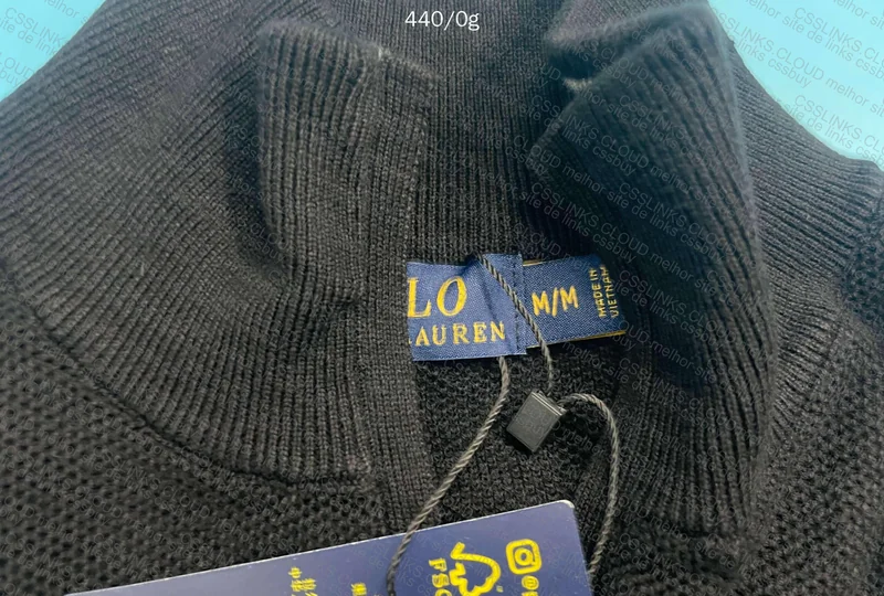 Ralph Lauren Quarter Zip (with Measurements) 3
