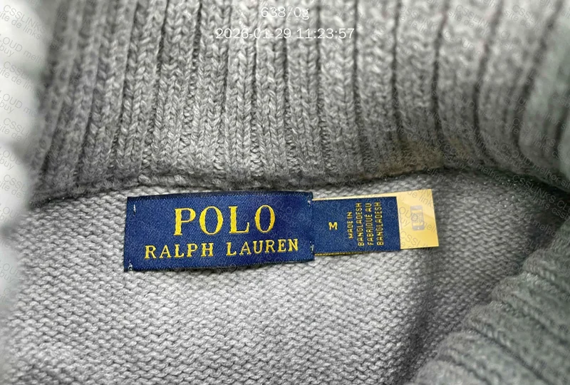 Quarter zip Ralph Lauren de malha 6