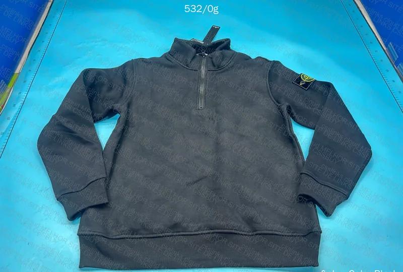 quarter zip stone island 3