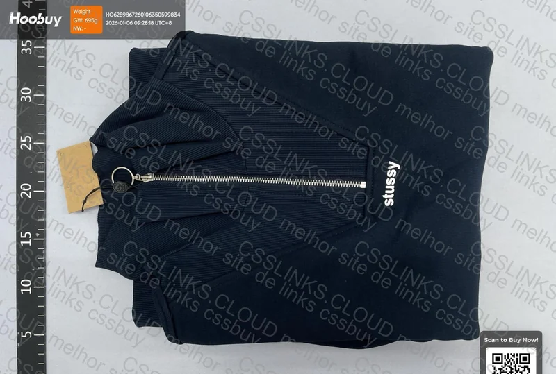 Quarter Zip Stussy