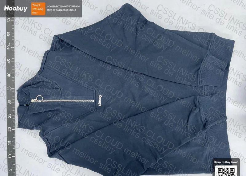 Quarter Zip Stussy 3