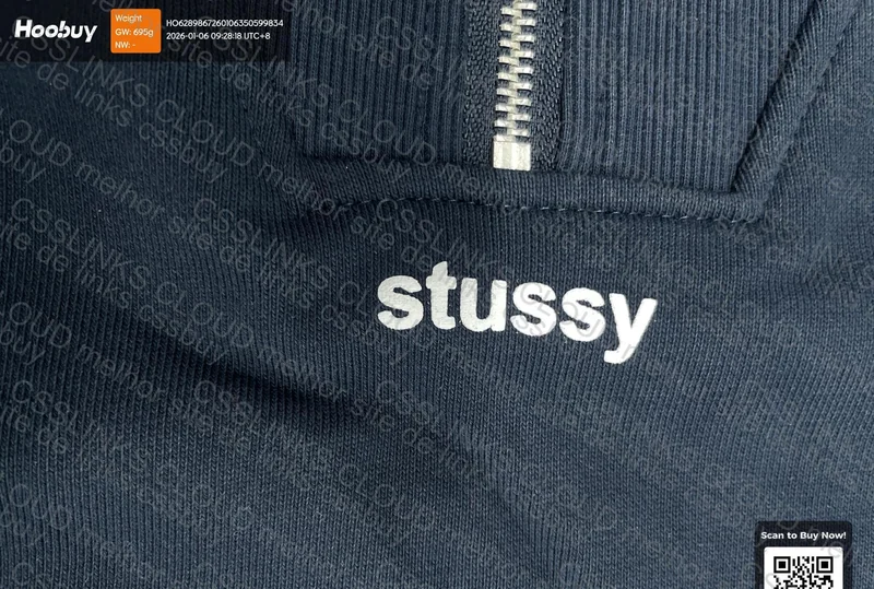 Quarter Zip Stussy 6