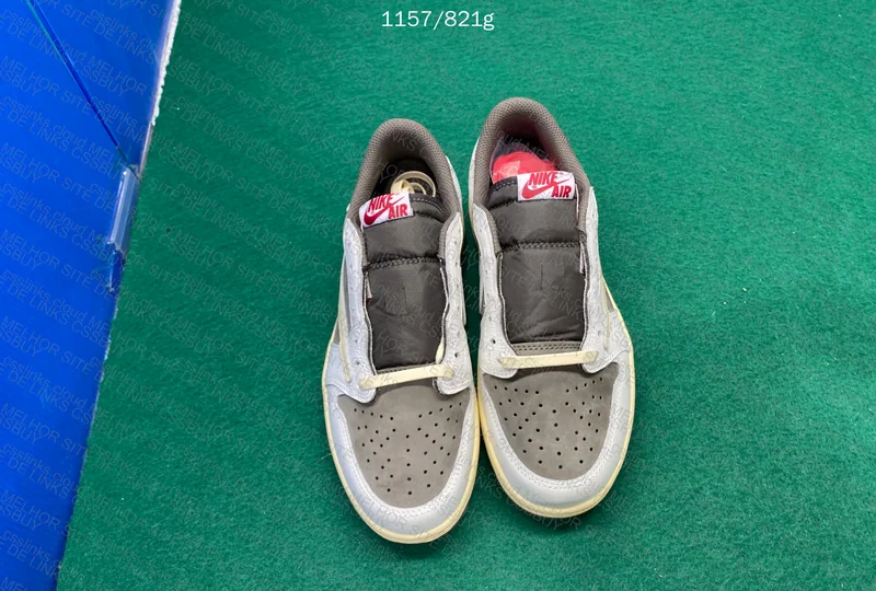 QY BATCH - AJ1 Travis Reverse Mocha Nike 10