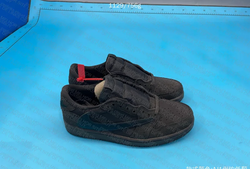 QY BATCH - AJ1 Travis Velvet Brown 3