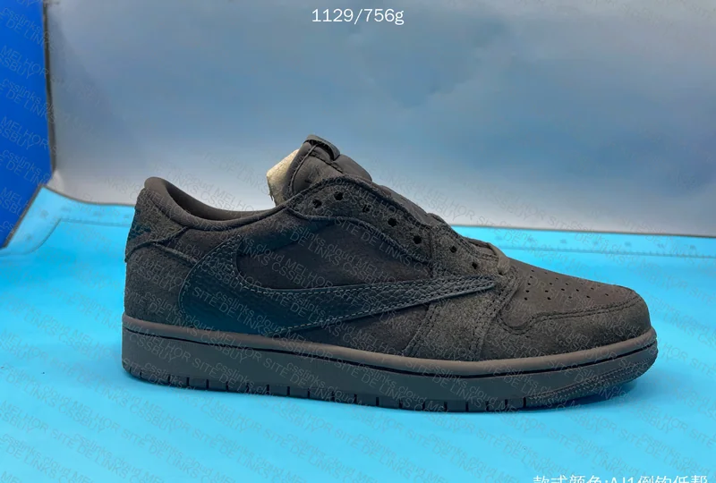 QY BATCH - AJ1 Travis Velvet Brown 7