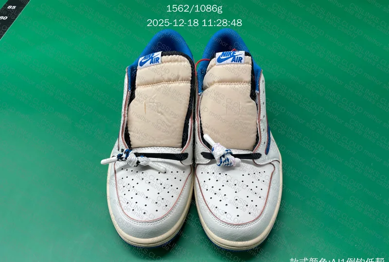 QY BATCH - Fragment 2.0 Low Travis Scott x Air Jordan 1 2