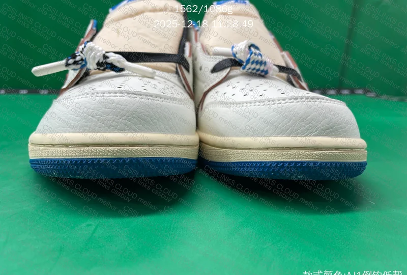 QY BATCH - Fragment 2.0 Low Travis Scott x Air Jordan 1 6