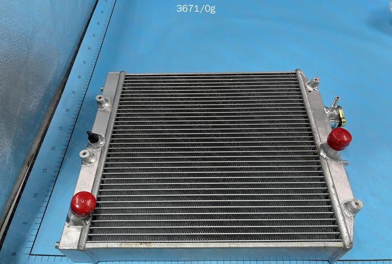 Aluminum Radiator Triple Honeycomb for D16