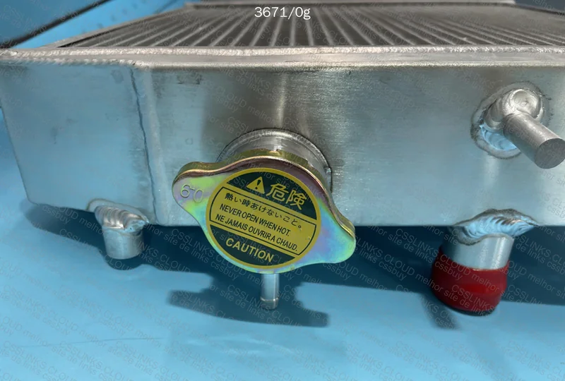 Aluminum Radiator Triple Honeycomb for D16 4