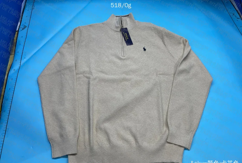 Ralph Lauren Quarter Zip - Cream 6