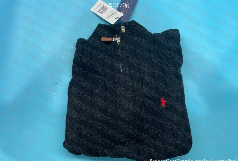 Ralph Lauren Quarter Zip with Measurements