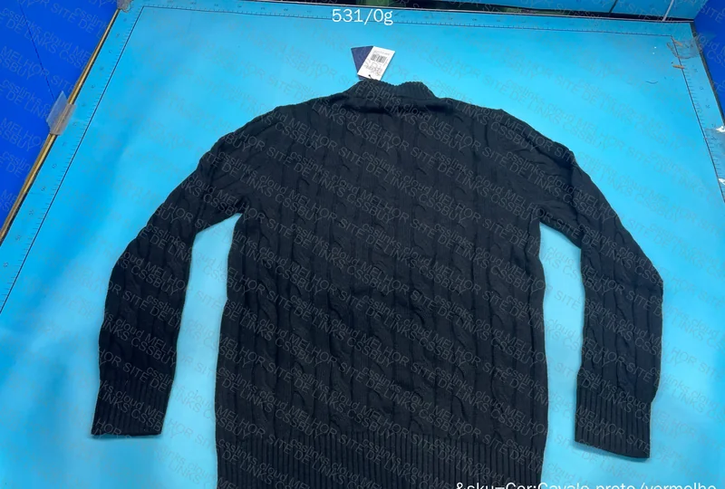 Ralph Lauren Quarter Zip with Measurements 3