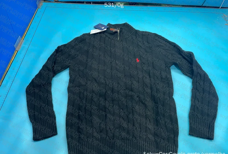 Ralph Lauren Quarter Zip with Measurements 4