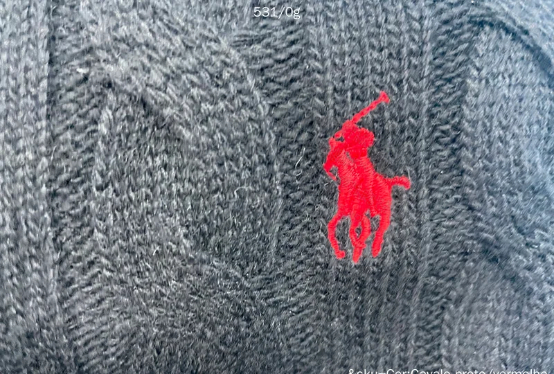 Ralph Lauren Quarter Zip with Measurements 7