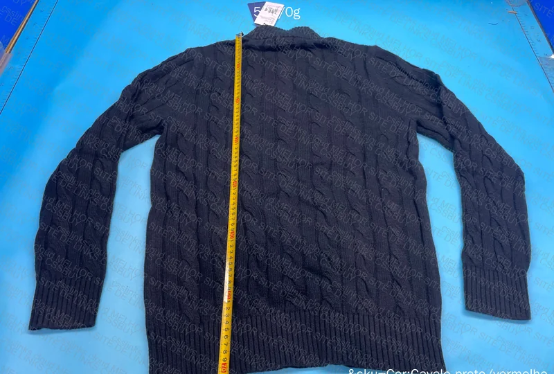 Ralph Lauren Quarter Zip with Measurements 9