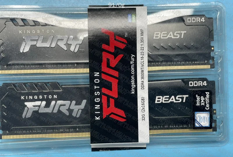 RAM 32GB 2x16 3600MHz CL18 Kingston Fury 6