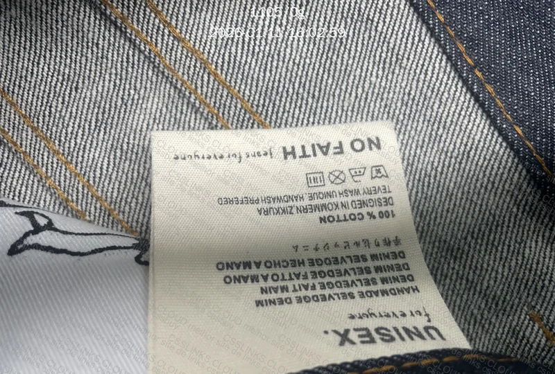 Raw Denim No Faith