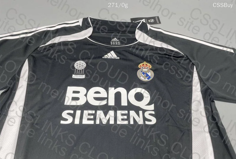 real madrid 2006/07 away 8