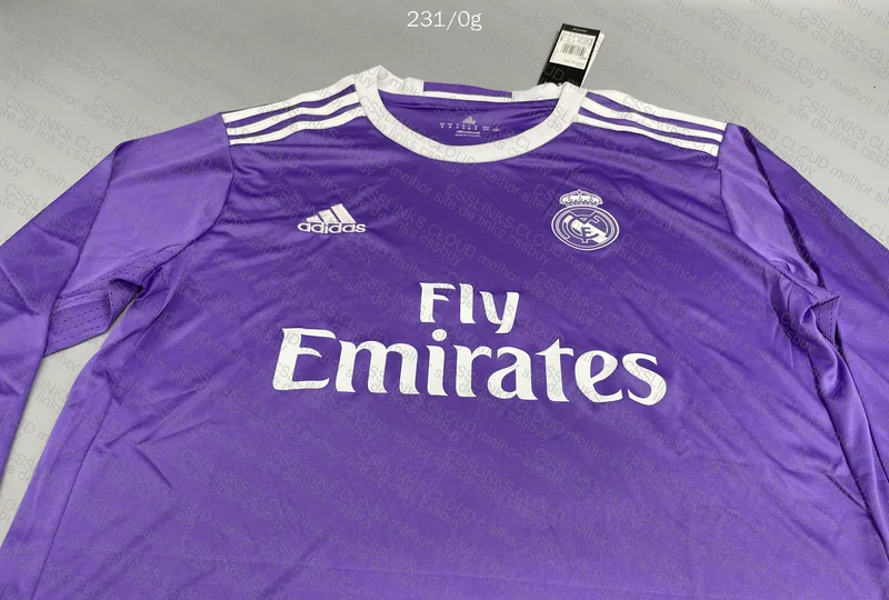 Real Madrid Purple Long Sleeve 3