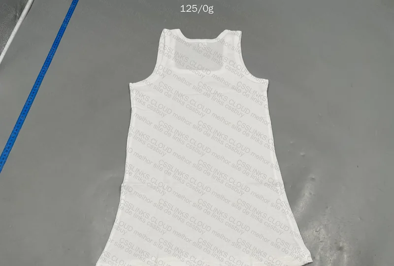 White Ribbed Tank Top 3