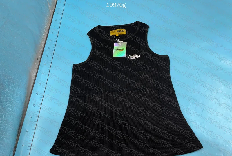 Corteiz Alcatraz Black Tank Top 2