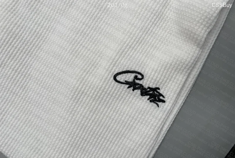 Corteiz Black and White Tank Top 4