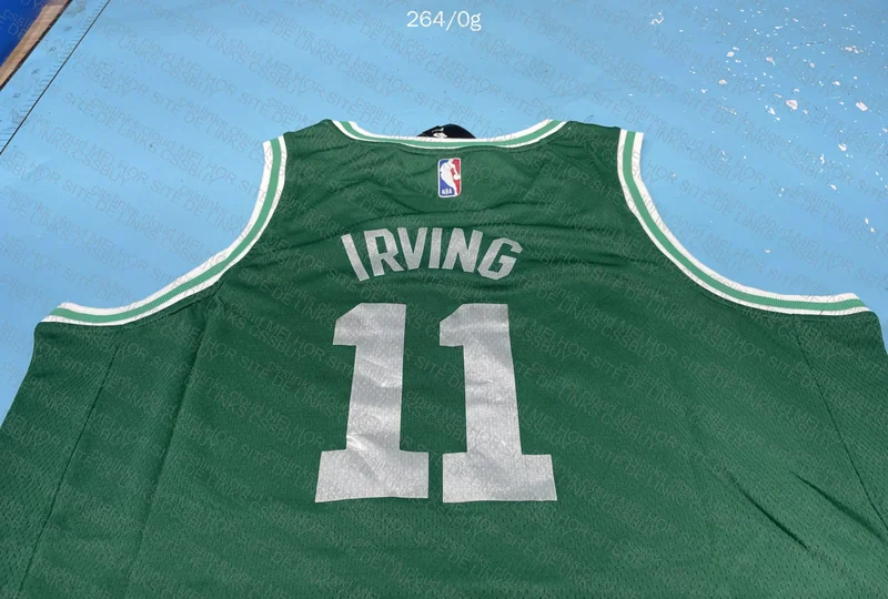 NBA Boston Celtics Kyrie Irving Green - 29.9 Yuans 7