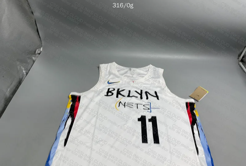 NBA Tank Top - Brooklyn Nets White City Edition