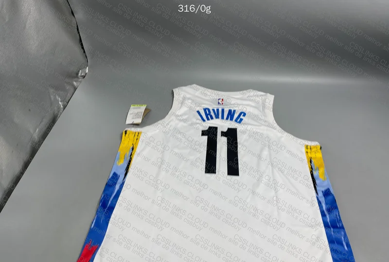 NBA Tank Top - Brooklyn Nets White City Edition 2
