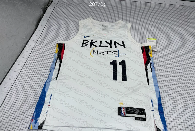 NBA Tank Top - Brooklyn Nets White City Edition 2