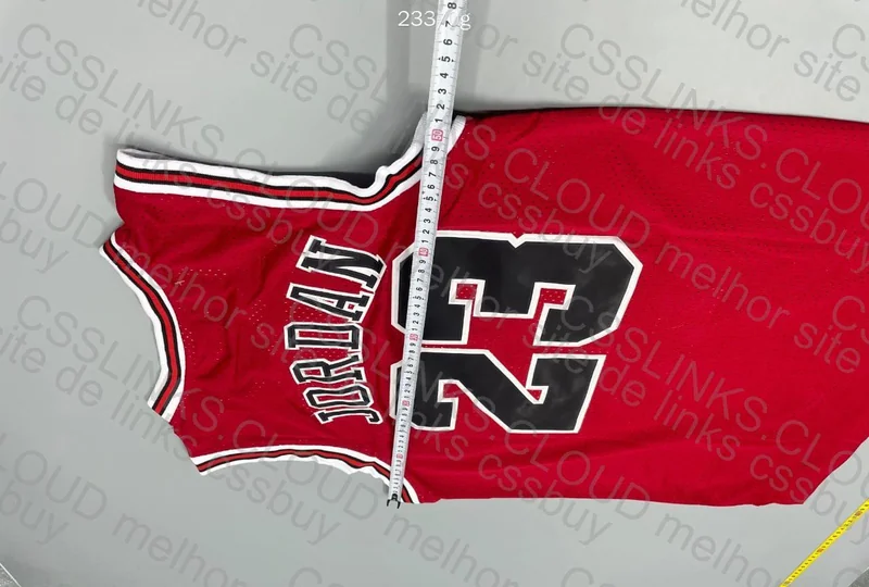 NBA Chicago Bulls Jordan Tank Top with Measurements 2
