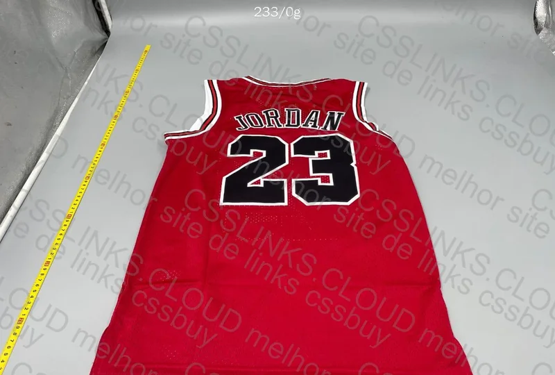NBA Chicago Bulls Jordan Tank Top with Measurements 5