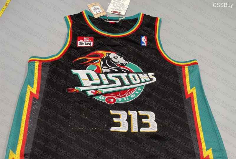 NBA Tank Top - Detroit Pistons - Slim Shady Eminem #313 4