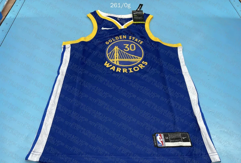 NBA Golden State Warriors Blue Tank Top - Steph Curry 35 Yuans 2