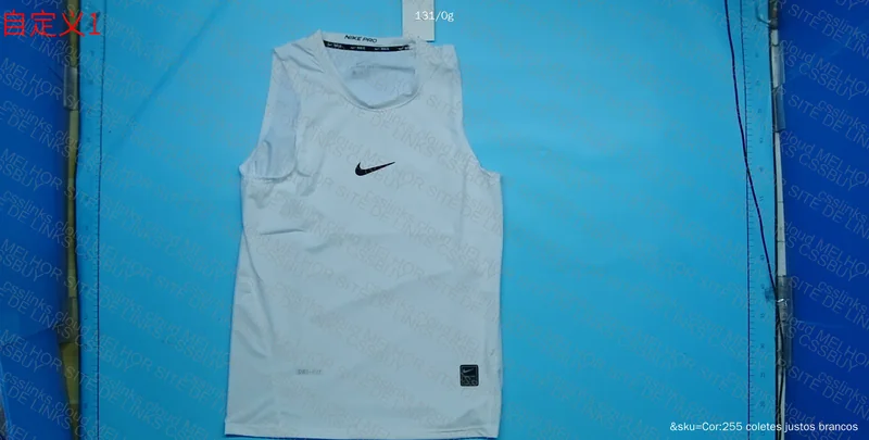 White Nike Tank Top 2