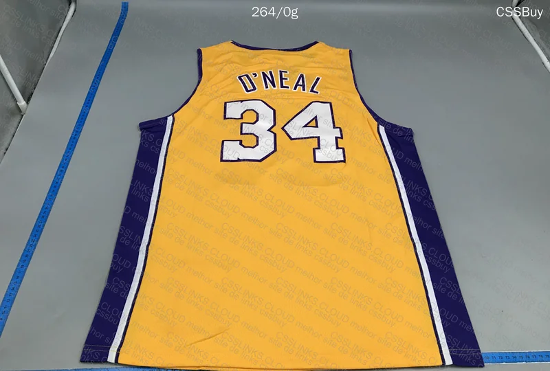 Shaq O'Neal Yellow Lakers Tank Top