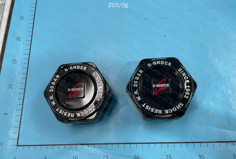 Casio G-shock Ga-100 Black and Red Camo Watch 4