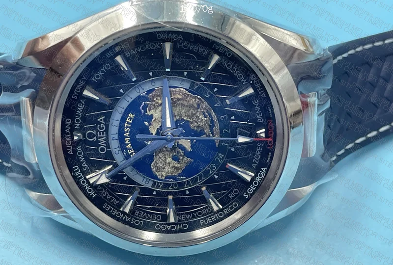 Omega Aquaterra Worldtimer Watch 2