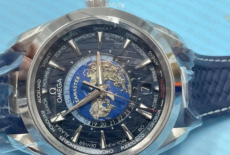 Omega Aquaterra Worldtimer Watch 3