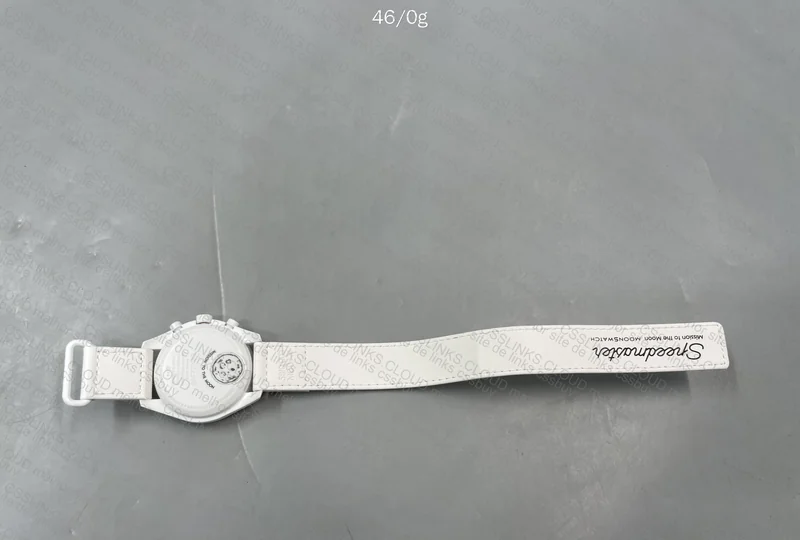 White Omega Watch 4