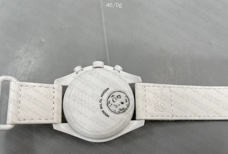 White Omega Watch 5