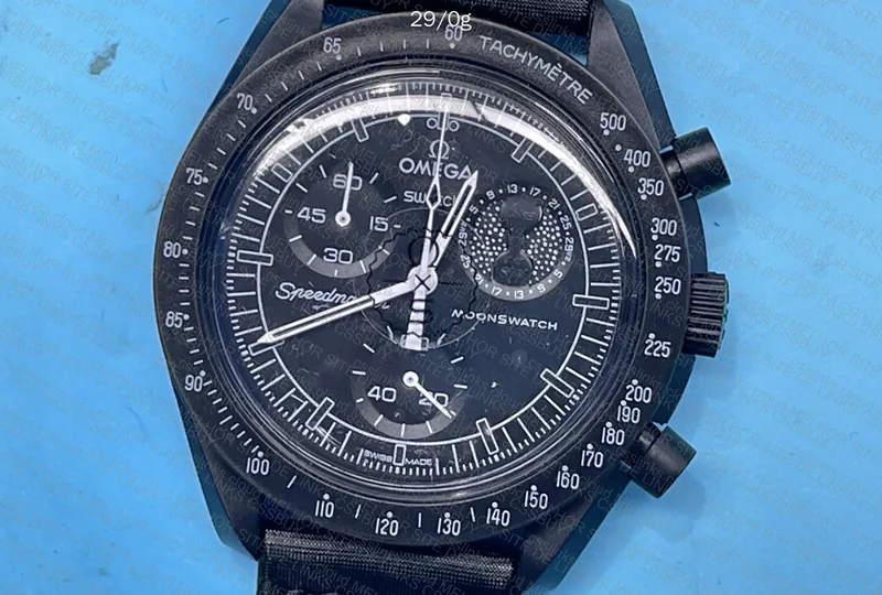 Omega Moonswatch Black Watch 2