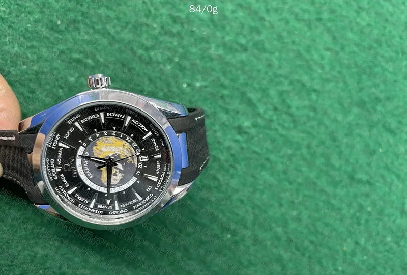Black Omega Watch
