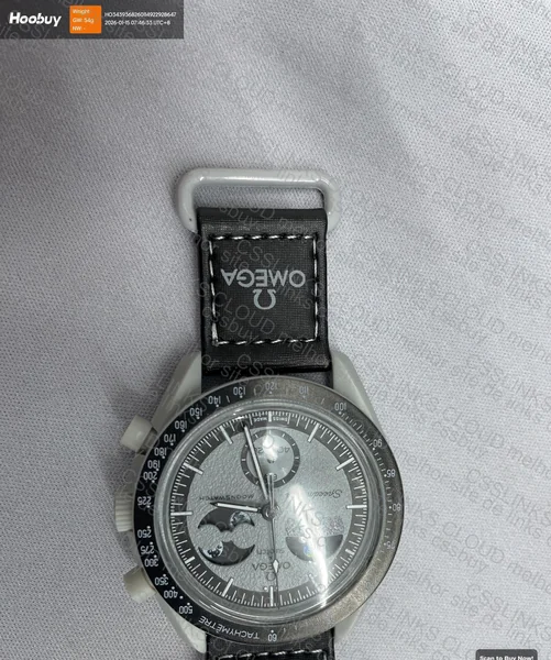 Relógio Omega x Swatch Moonwatch Mission To Earthphase 5
