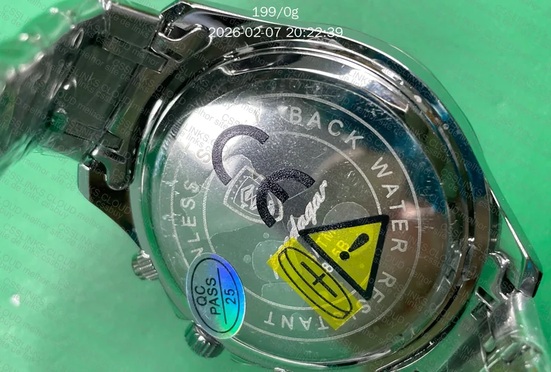 Relógio Poedagar (Inspirado no TAG Heuer Carrera Chronograph) 5