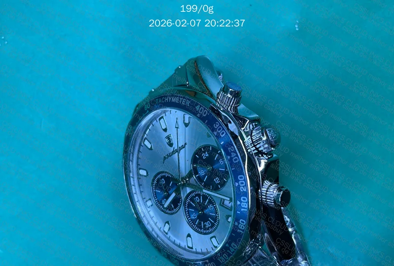 Relógio Poedagar (Inspirado no TAG Heuer Carrera Chronograph) 6
