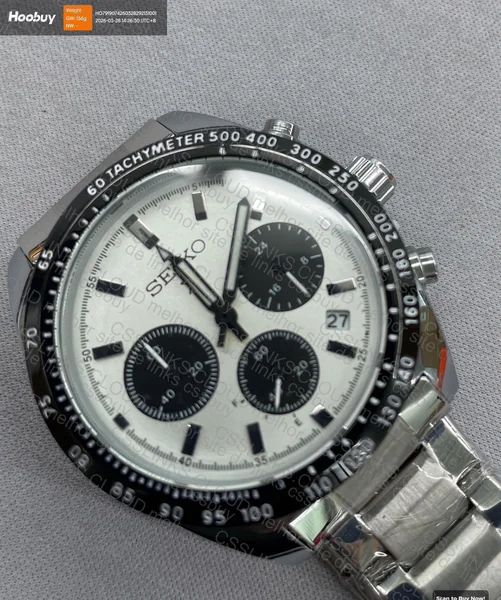 Relógio Seiko Solar Panda