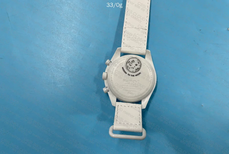Swatch X Omega Moonswatch Moonphase Snoopy White 2