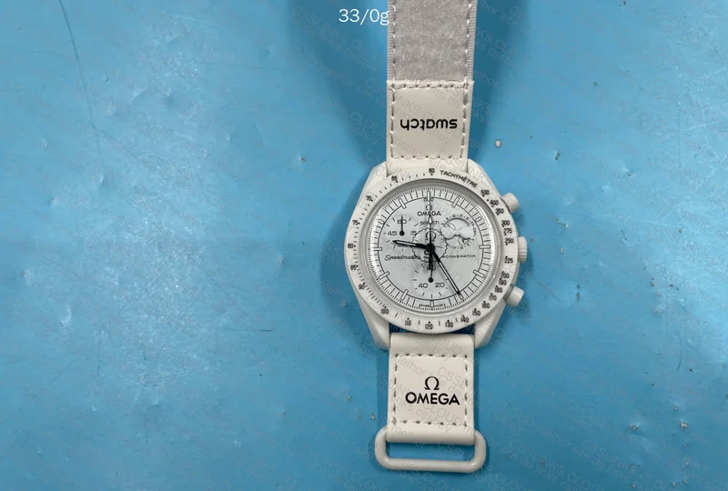 Swatch X Omega Moonswatch Moonphase Snoopy White 3