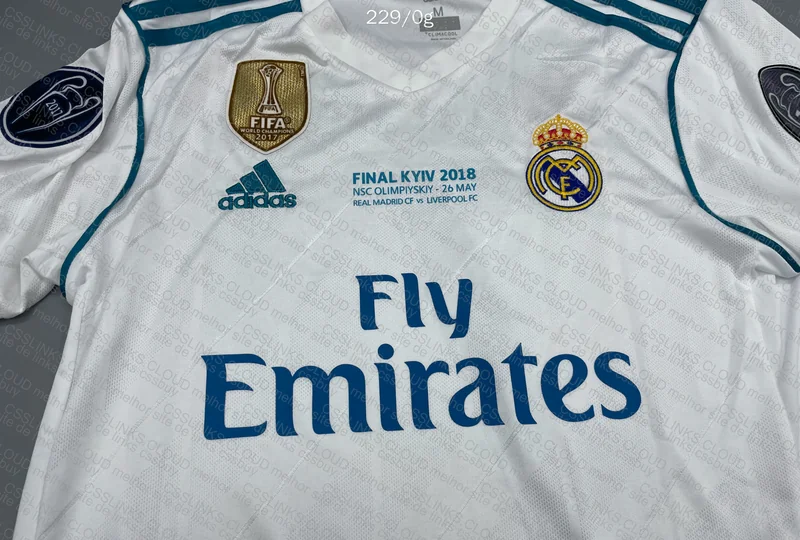 Retro Real Madrid - 2018 Champions League Final VS Liverpool 3
